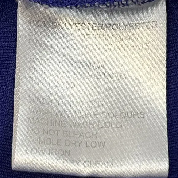 Tool Forty Six & 2 Hockey Jersey T Shirt Aenima Band Long Sleeve Blue XL X-Large - Picture 11 of 13